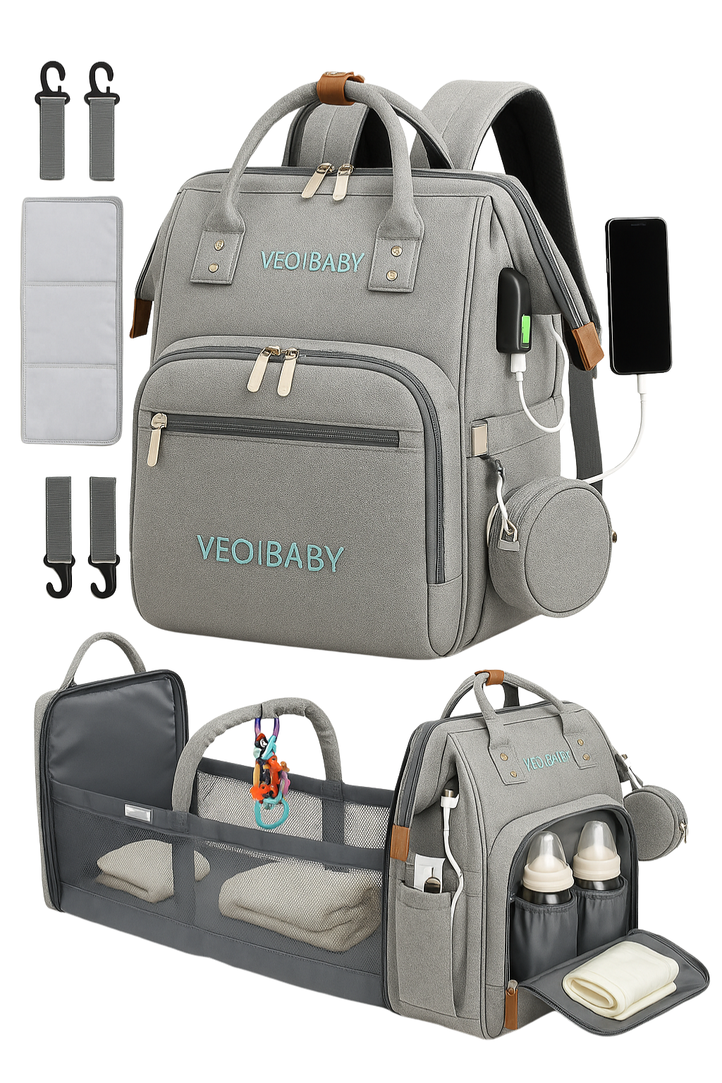 VEO-BABY Limited Edition – All in One Mom Backpack
