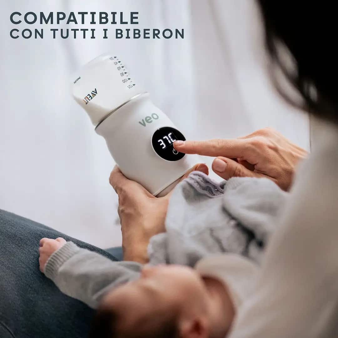 VEO | THE FIRST PORTABLE BATTERY BOTTLE WARMER